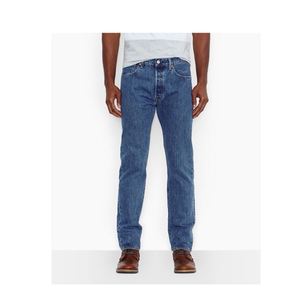 NWOT Levi's Men's 501 Original Fit Jeans  Stonewash Size 48W x 30L